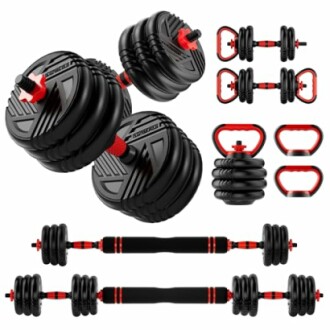 TRAKMAXI Adjustable Dumbbell Set