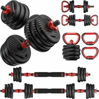 UNNMIIY Adjustable Dumbbells