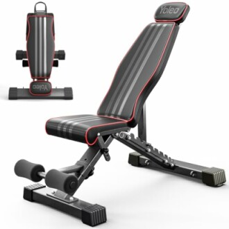 Yoleo Adjustable Weight Bench