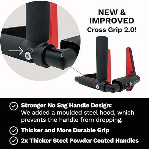 Jayflex CrossGrips Pull Up Bar