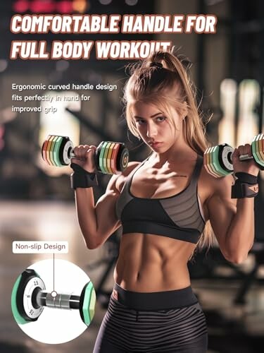 Motion Space Adjustable Dumbbells Set 12.5LB