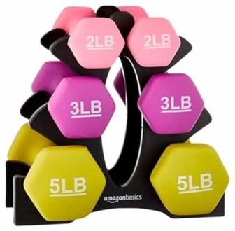 Amazon Basics Neoprene Dumbbells