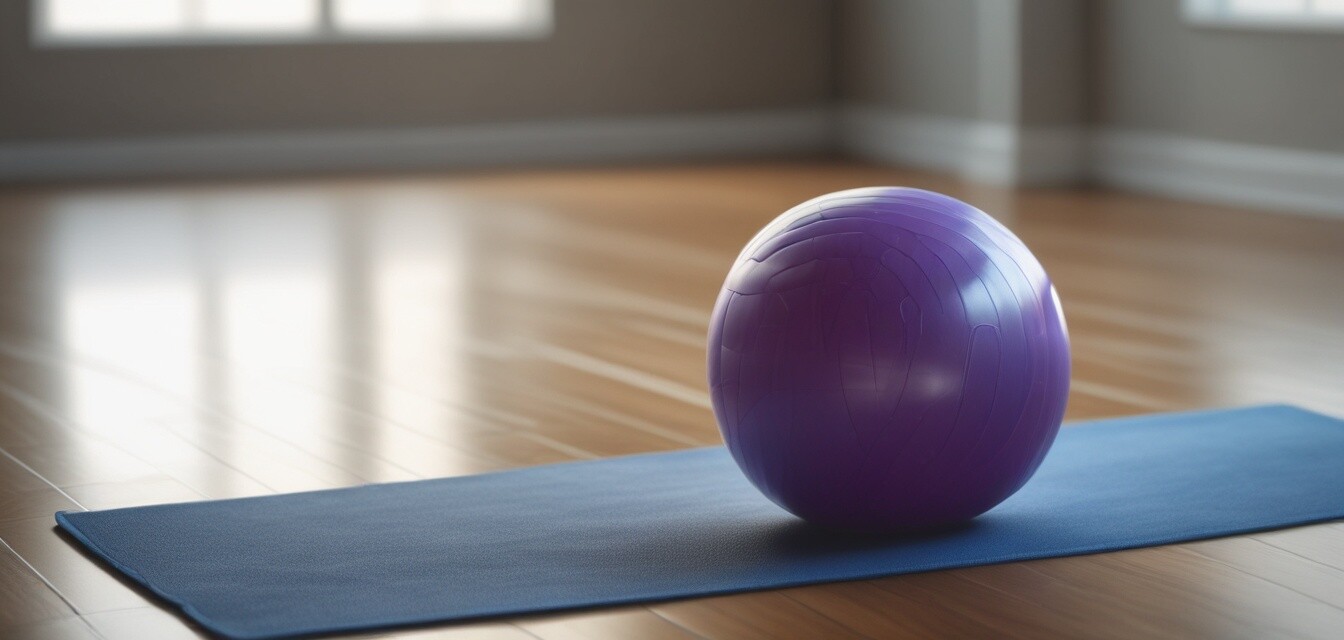 Stability ball for enhancing strength training